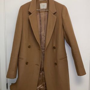Wilfred Eden Wool Coat - CAMEL